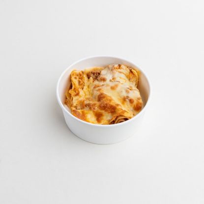 Lasaña gourmet boloñesa