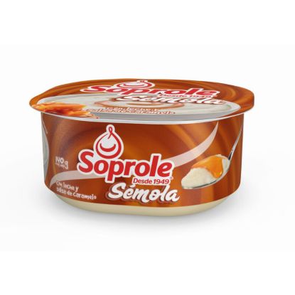 Sémola con salsa de caramelo 140 g
