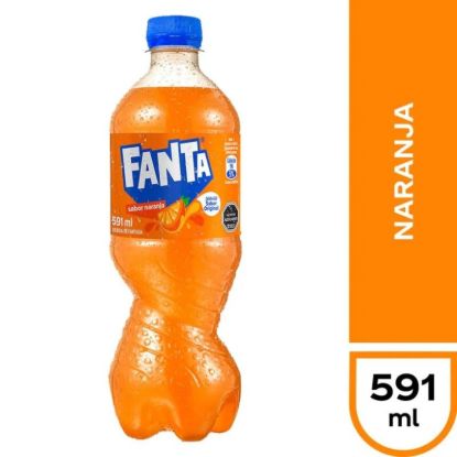 Fanta naranja 591 ml