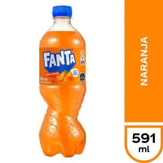 Fanta naranja 591 ml
